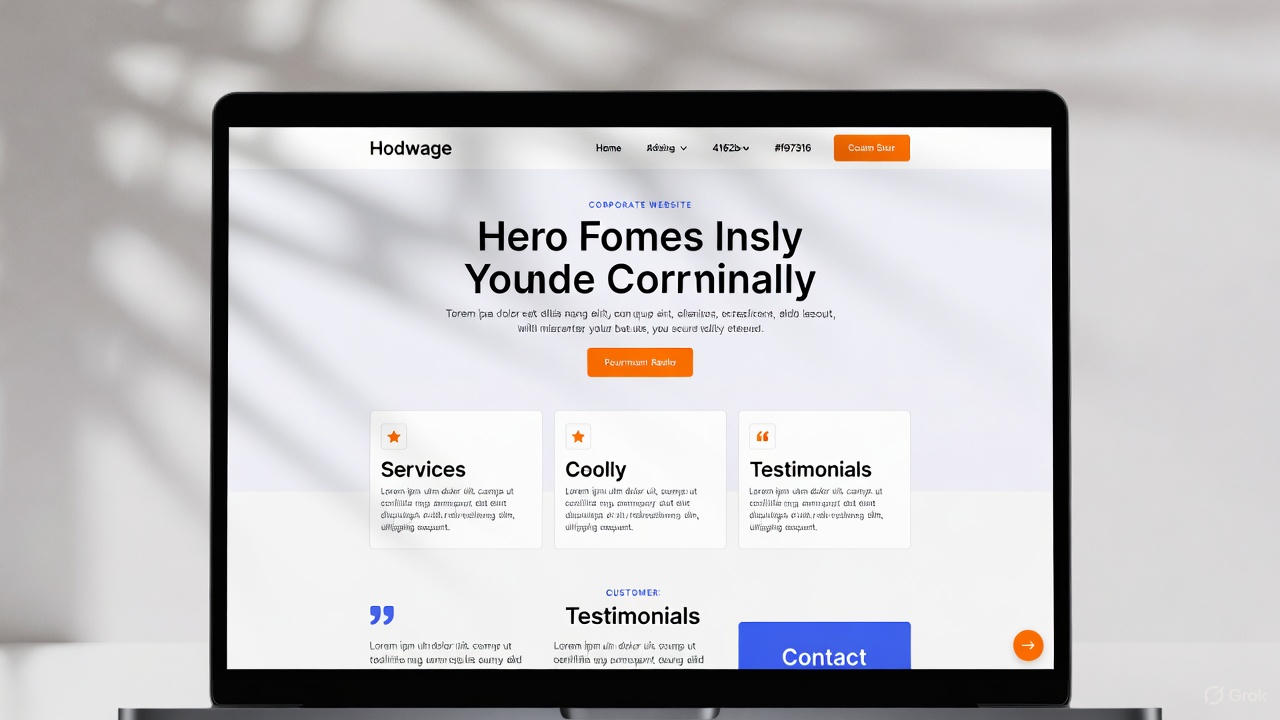 Ejemplo de sitio web